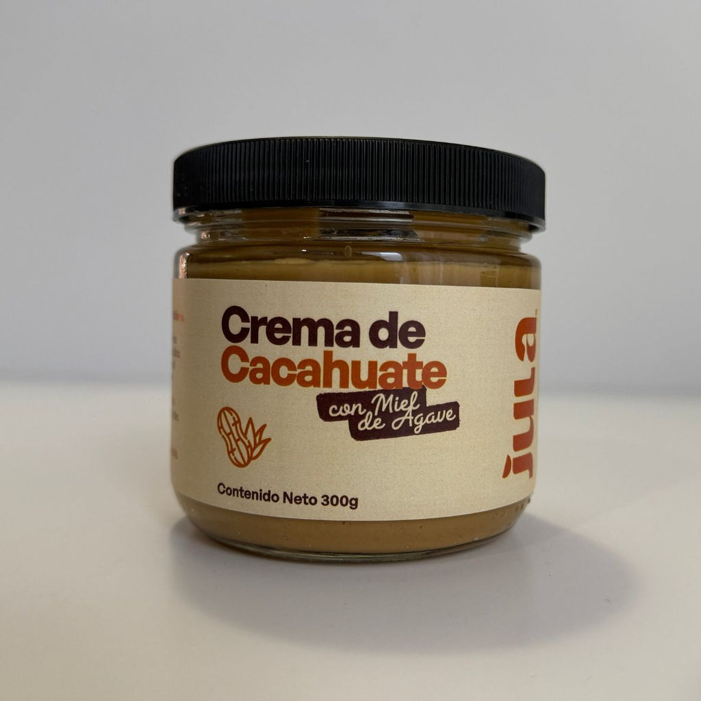Crema de Cacahuate Miel de Agave
